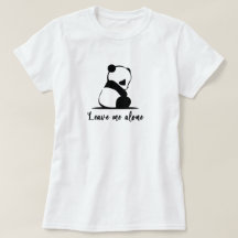 Chemise Panda T-shirt Cute Giant Panda Sad Panda S