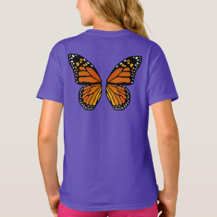 Chemise papillon Unisex Cute Girls Papillon Haut