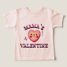 Chemise pour tout-petit de la Saint-Valentin de Ma