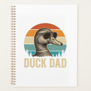 Chemise Rétro Père Canard Gravure Vintage Coucher