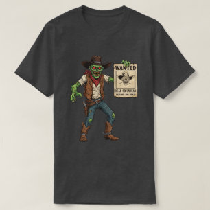 Chemise rétro T-Shirt Zombie Horreur vintage souha