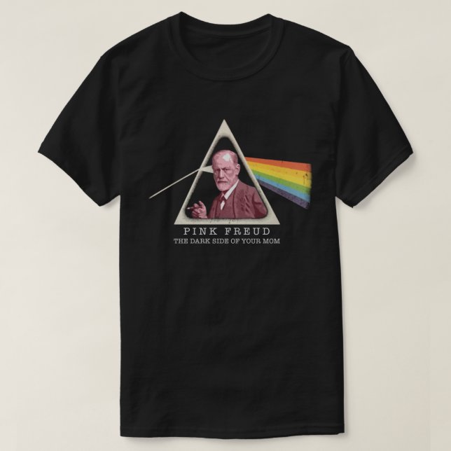Chemise Rose Freud Dark Côté De Votre T-shirt Mama (Design devant)