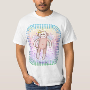 Chemise Sock Monkey Angel t-shirt