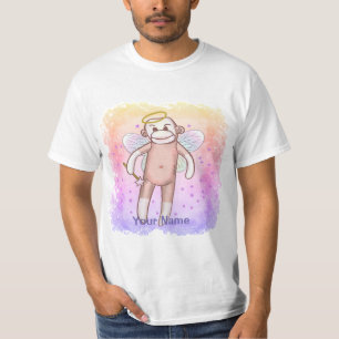 Chemise Sock Monkey Angel t-shirt