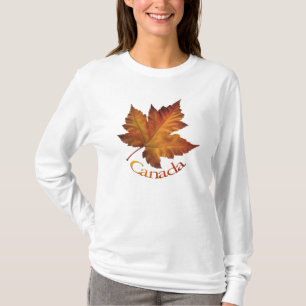 Chemise Souvenir en T-shirt Feuille d'érable pour