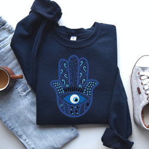 Chemise sweatshirt Mauvais Œil, Cadeau de protecti
