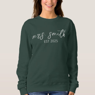 Chemise sweatshirt personnalisée Mme, Chemise swea