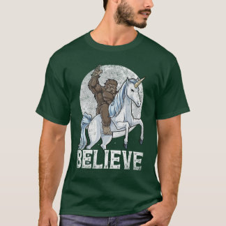 Chemise T Licorne à Cheval Drôles Tshirts Vintage
