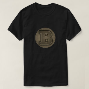 Chemise T-shirt à Insigne de Super Héros "B"