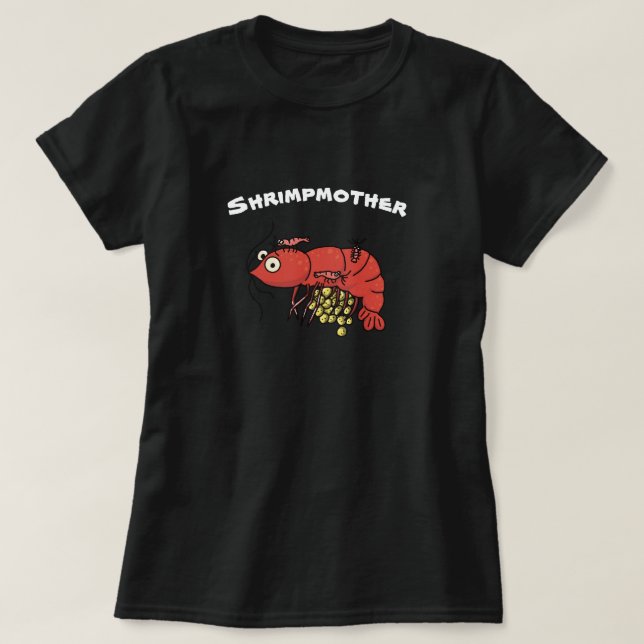 Chemise T-Shirt à la crevette poêlée (Design devant)