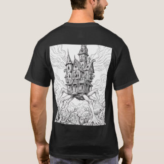 Chemise T-shirt à lignes artistiques « Home Creep