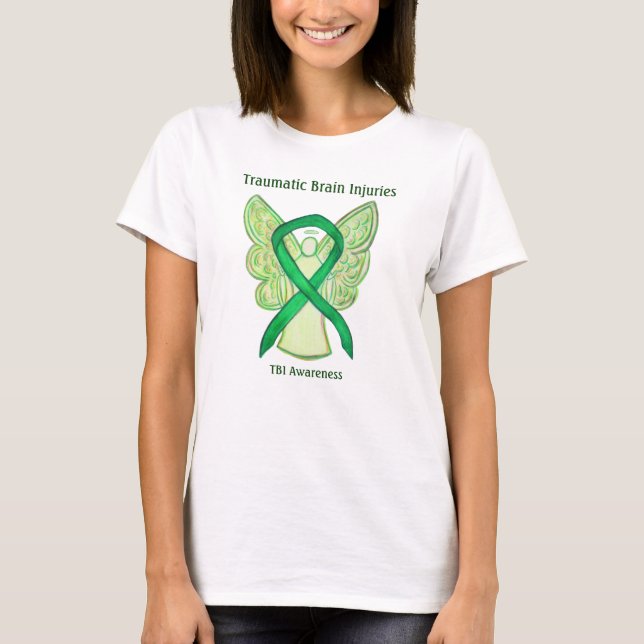 Chemise T-shirt à ruban pour la sensibilisation au (Devant)