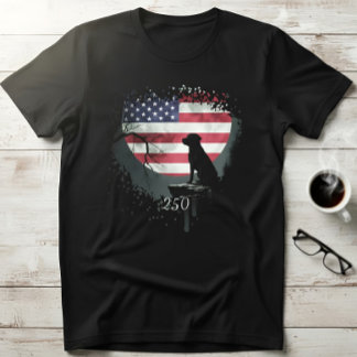 Chemise T-shirt American Watchdog - Labrador Retri