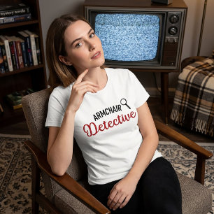 Chemise T-shirt Armchair Detective True Crime