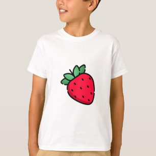 Chemise T-Shirt aux fraises pour enfants