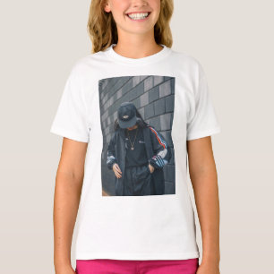 Chemise T-shirt citation esprit positif