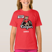 Chemise T-Shirt Cougar élémentaire de Creekside Fo