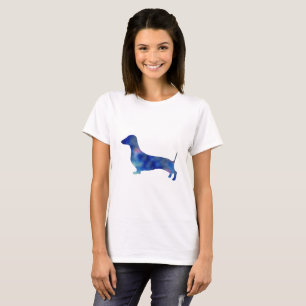 Chemise T-Shirt de base pour femmes Dachshund Chie