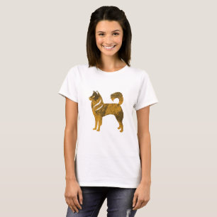 Chemise T-Shirt de base pour femmes Golden Dog Hus