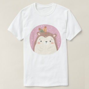 Chemise T-Shirt de Hérisson mignon