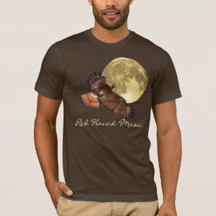Chemise T-Shirt de la faune de Red Tail Hawk & Ple