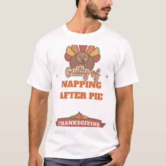 Chemise T-shirt drôle de Thanksgiving Turkey coupa