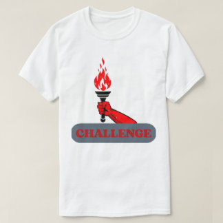 Chemise T-shirt Graphique Torche de Défi | Motivat