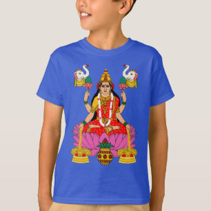 Chemise T-Shirt Lakshmi – Déesse hindoue de la Ric