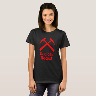 Chemise T-shirt marteaux rocheux croisés avec text
