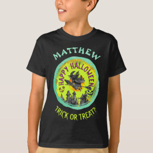 Chemise T-Shirt personnalisée pour Halloween Lime