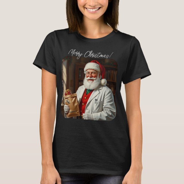 Chemise T-Shirt personnalisée pour la pharmacie du (Devant)