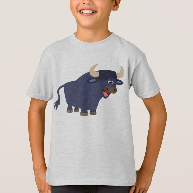 Chemise T-Shirt pour enfants Cartoon Amical (Devant)