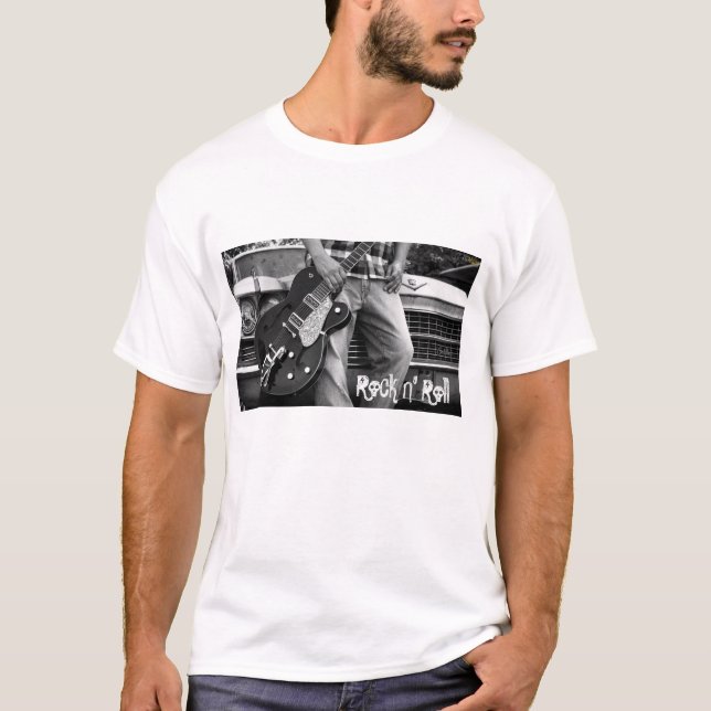 Chemise T-Shirt Rock Ne Roll (Devant)