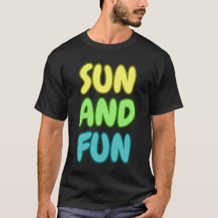 Chemise T-Shirt Soleil Et Amusement