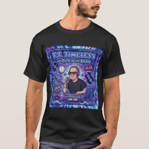 Chemise T-Shirt Tie-Dye Bleue et Violette