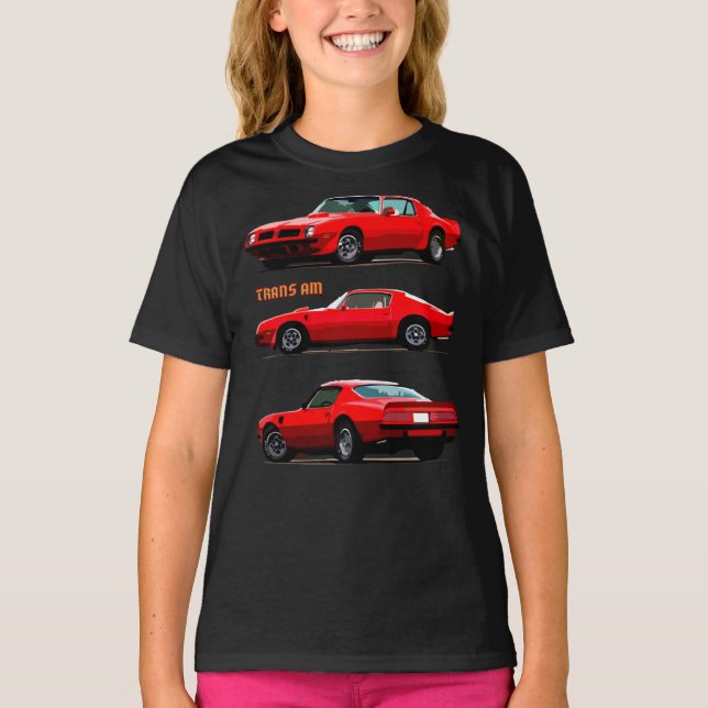 Chemise T-shirt Trans Am 455 Muscle 1974 (Devant)