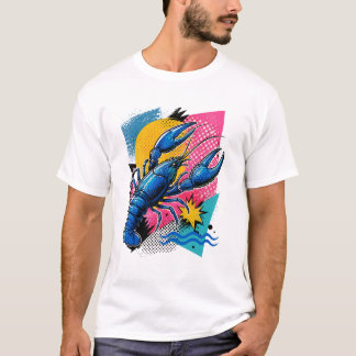 Chemise T-shirt unisexe tendance – Écrevisses Pop
