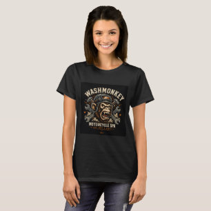 Chemise T-shirt Washmonkey Motorcycle Spa