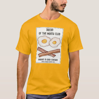 Chemise T-shirt XL du club Bacon du mois