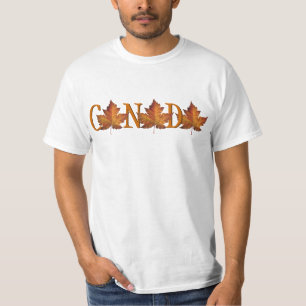 Chemise unisexe de souvenir du Canada de T-shirt