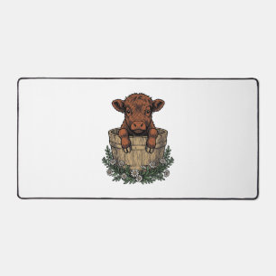 Chemise veau des Highlands Art vintage Daisy Bucke