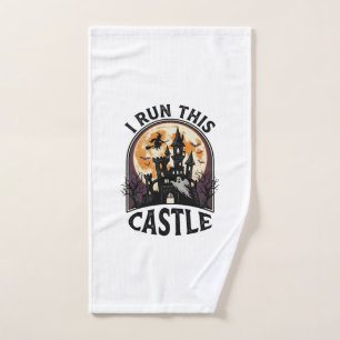 Chemise Vintage Château Ensorcelé Halloween Sorciè