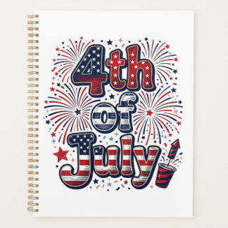 Chemise vintage feux d'artifice patriotique 4 juil