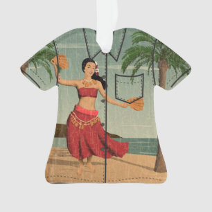 Chemise vintage hawaïenne de Mele Kalikimaka Aloh