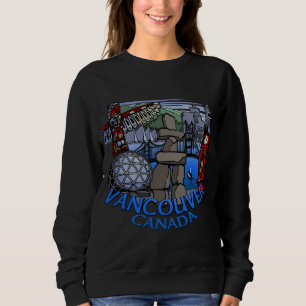 Chemises d'art de Vancouver de sweatshirt de