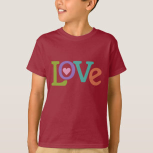 Chemises et vestes amoureuses colorées