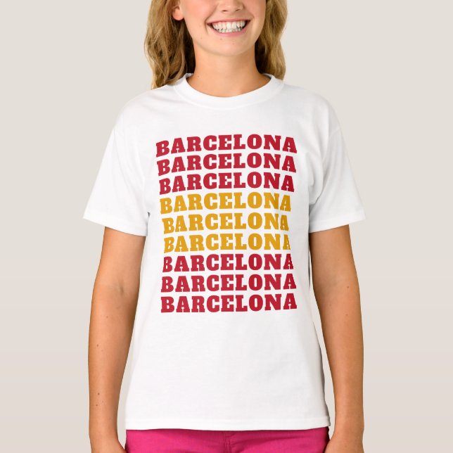 Chemises et vestes de Barcelone Espagne (Devant)