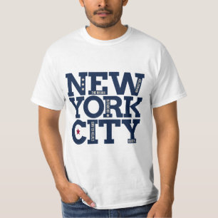 Chemises et vestes de New York City Typography