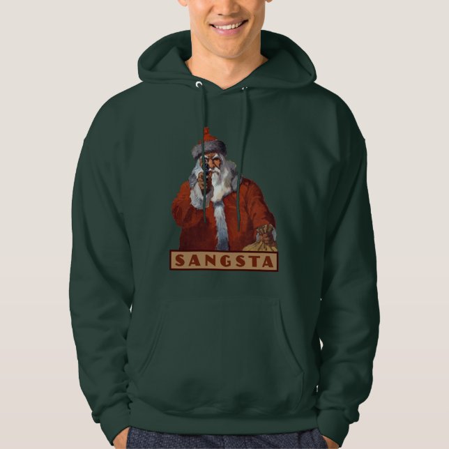 Chemises et vestes Gangsta Père Noël (Devant)