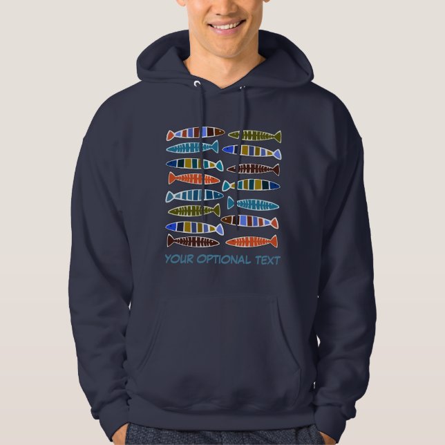 Chemises et vestes personnalisées Motif de poisson (Devant)